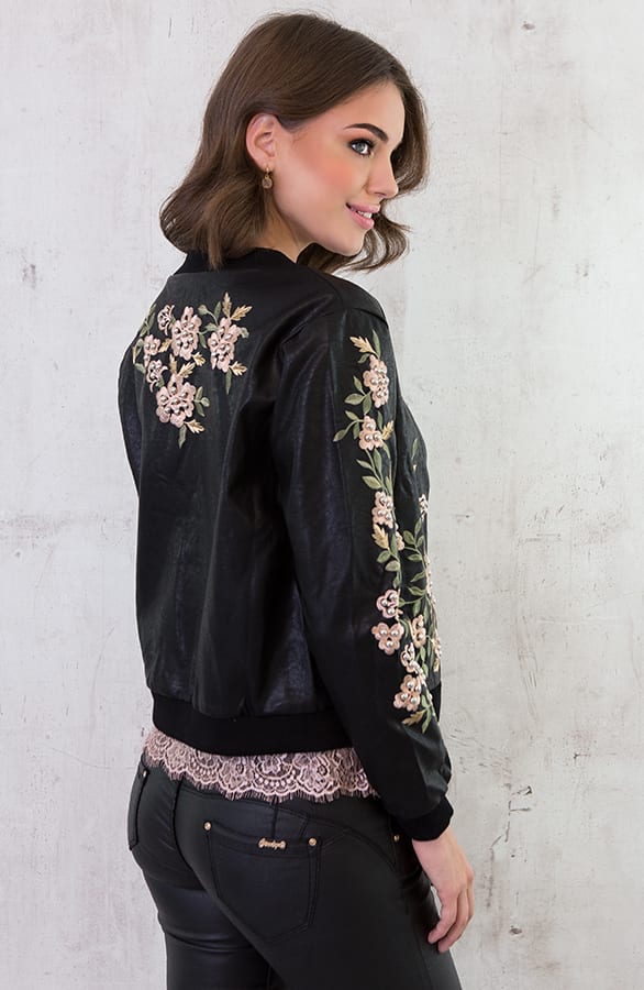 Exclusive Flowerly Bomber Jacket – shoparchief, foto 3