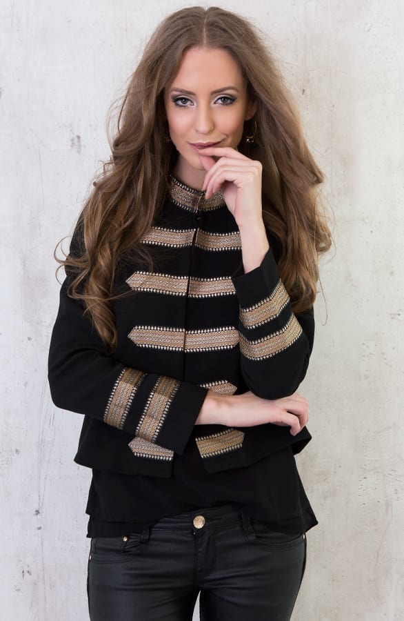 Exclusive Kelim Jacket Black – shoparchief, foto 3