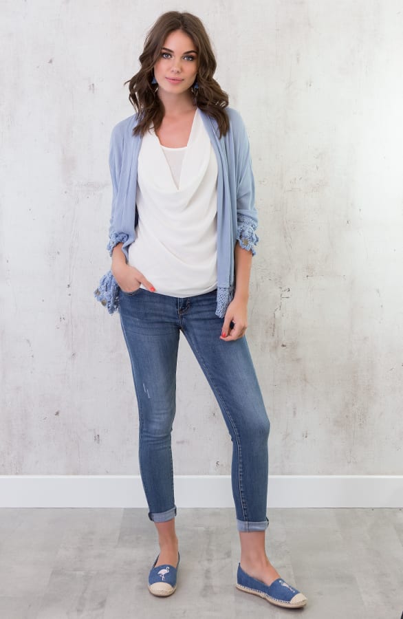 Coins Cardigan 2.0 Ice Blue – shoparchief, foto 3