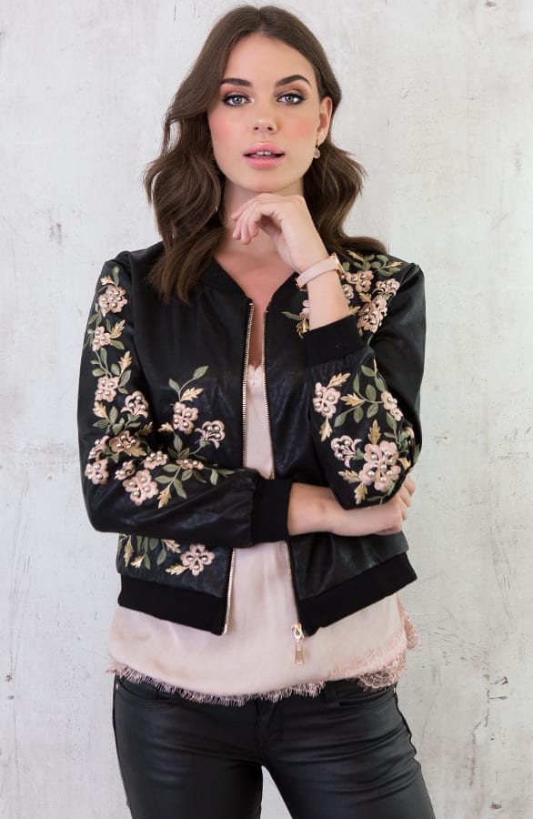 Exclusive Flowerly Bomber Jacket – shoparchief, foto 2