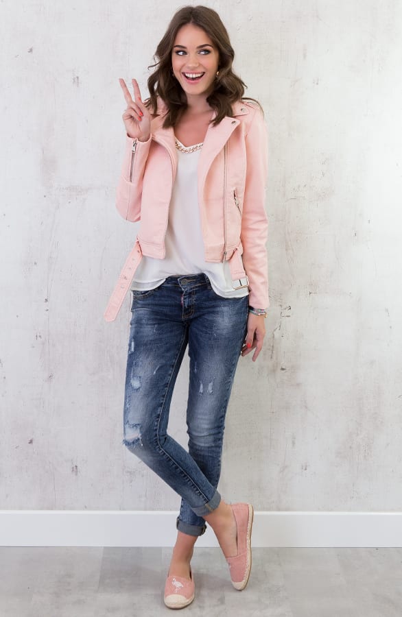 Biker Jacket 2.0 Roze – shoparchief, foto 2