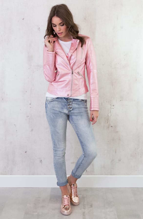 Metallic Sneakers Roze – shoparchief, foto 3