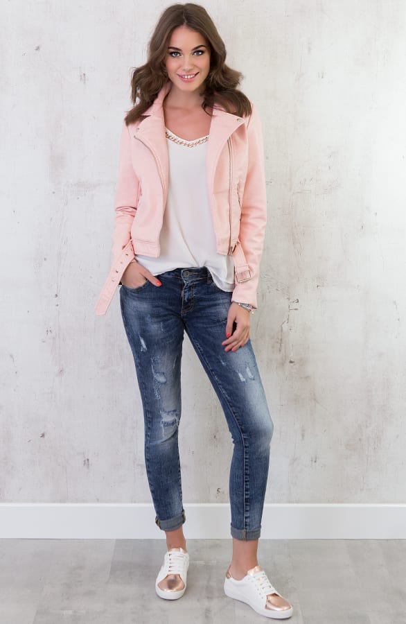 Biker Jacket 2.0 Roze – shoparchief, foto 6