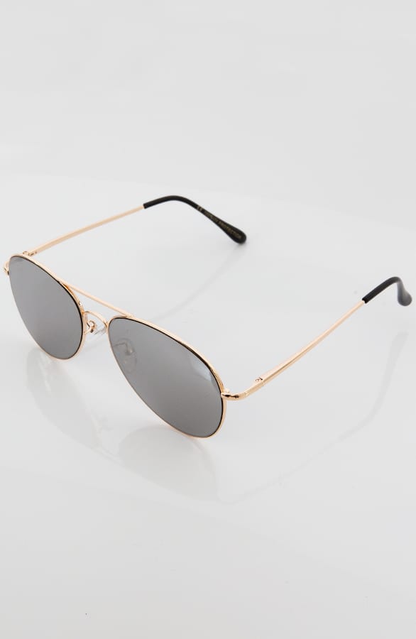 Aviator Zonnebril Zwart – shoparchief, foto 5