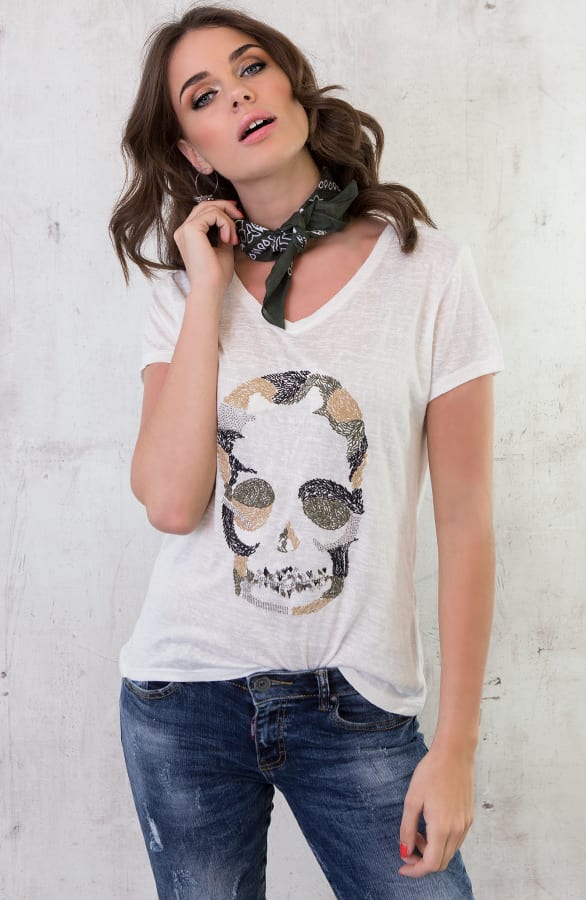 Camouflage Skull Top – shoparchief, foto 6