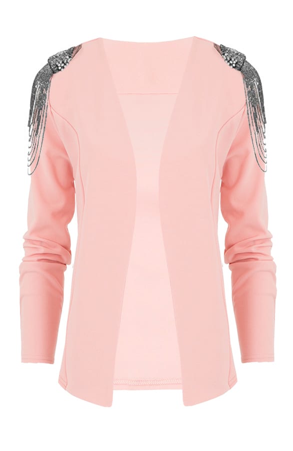 Luxury Chains Jacket Pink – shoparchief, foto 1