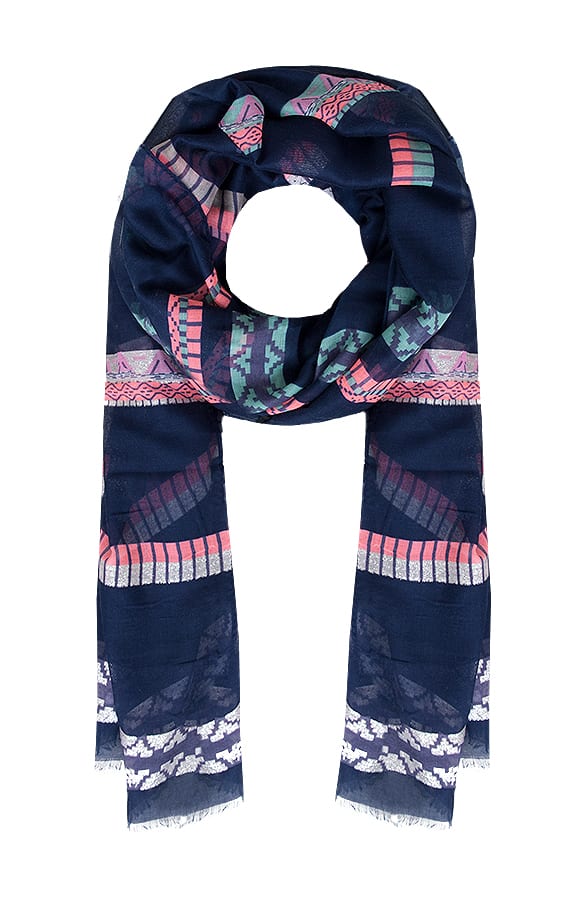 Neon Touch Sjaal Marine – shoparchief, foto 1