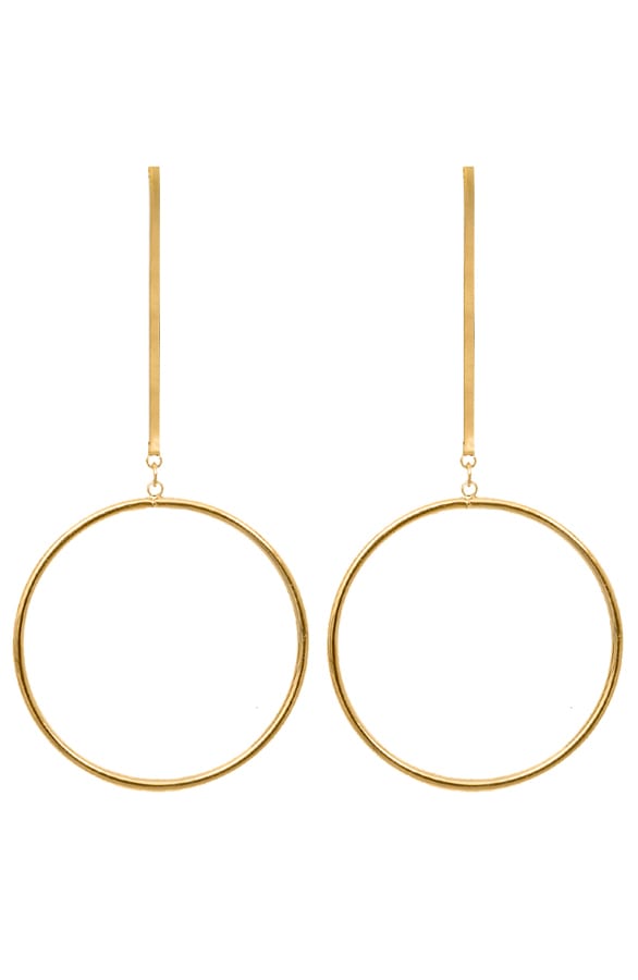 Open Cirkel Oorbellen Goud – shoparchief, foto 1