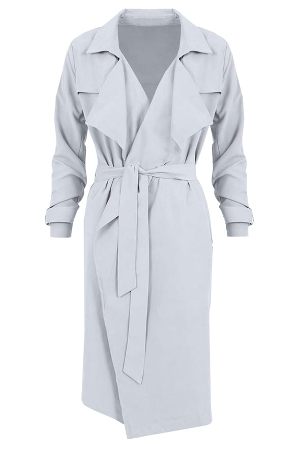 Safari Trenchcoat 2.0 Ice Blue – shoparchief, foto 1