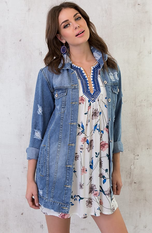 Bohemian Flower Tuniek – shoparchief, foto 2