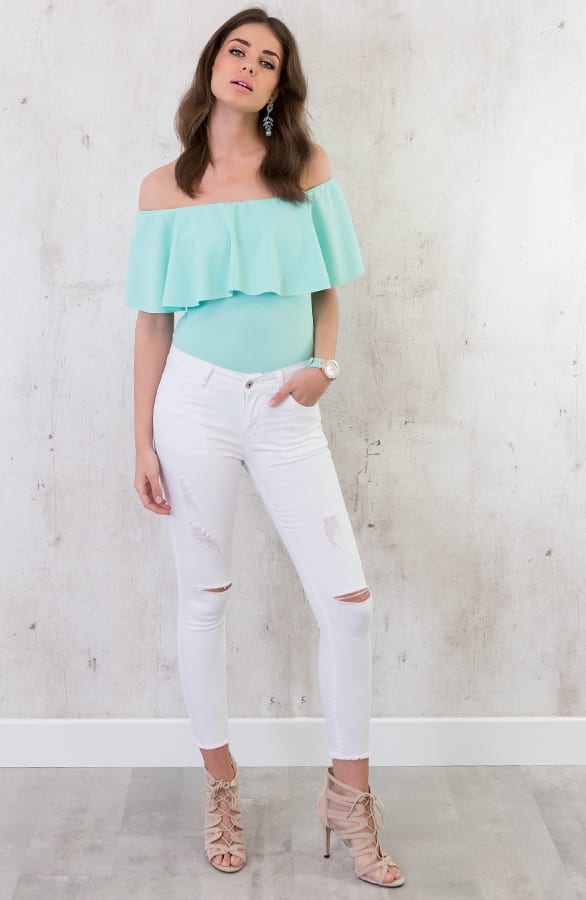 Bohemian Ruches Body Mint – shoparchief, foto 3