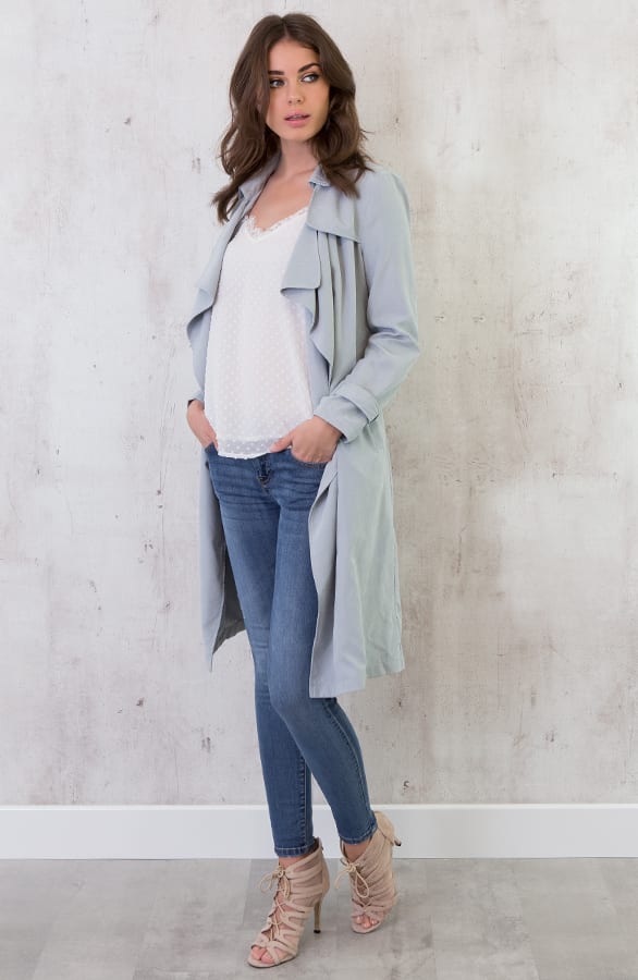 Safari Trenchcoat 2.0 Ice Blue – shoparchief, foto 6