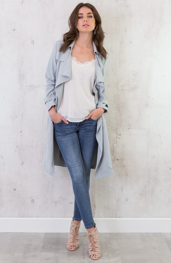 Safari Trenchcoat 2.0 Ice Blue – shoparchief, foto 4