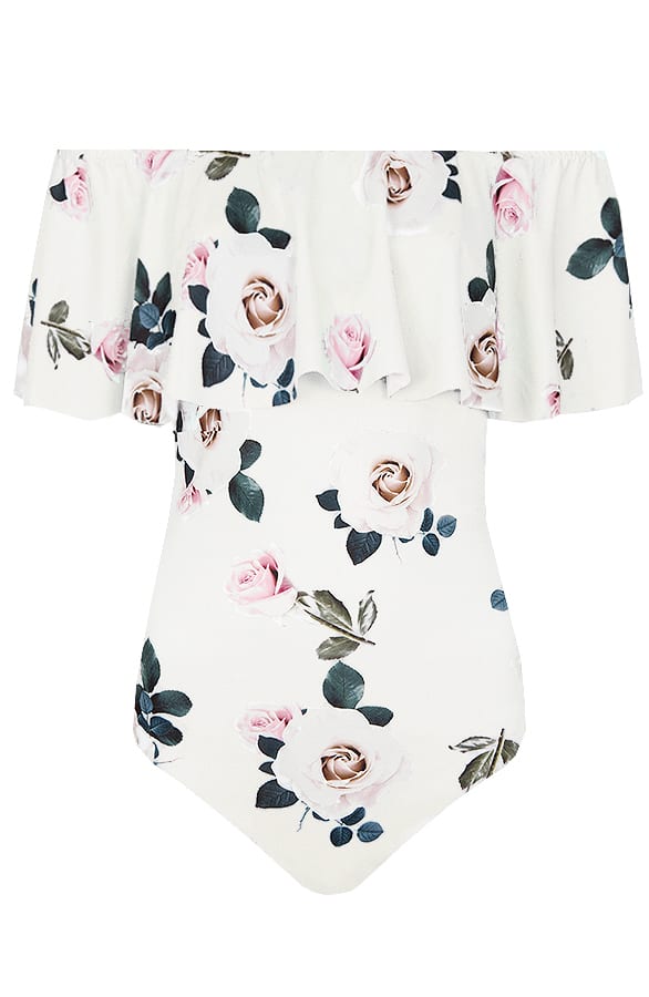 Bloemen Body Wit – shoparchief, foto 1