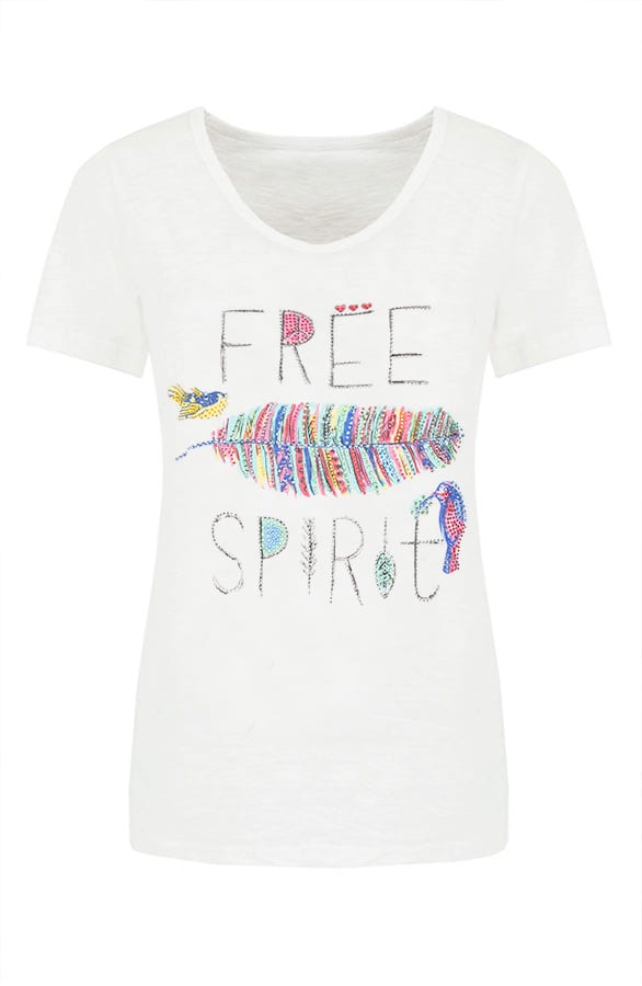 Free Spirit Top Wit – shoparchief, foto 1