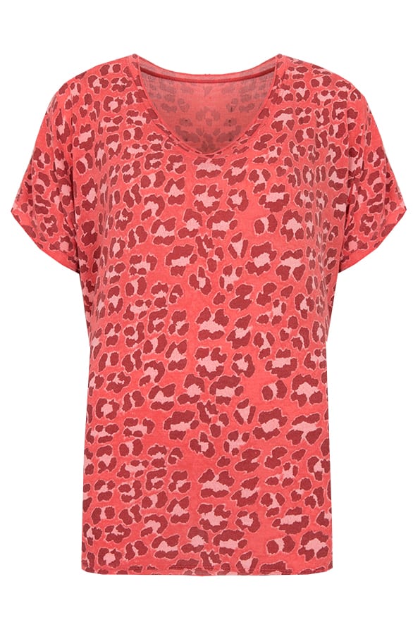 Leopard Tuniek Koraal – shoparchief, foto 1