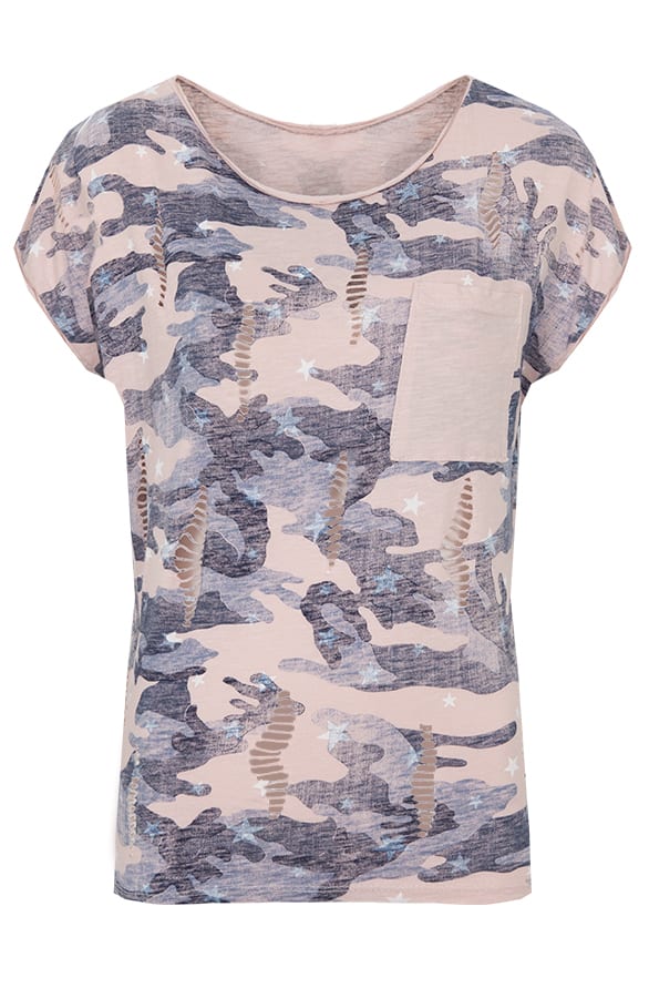Raw Damaged Top Roze – shoparchief, foto 1
