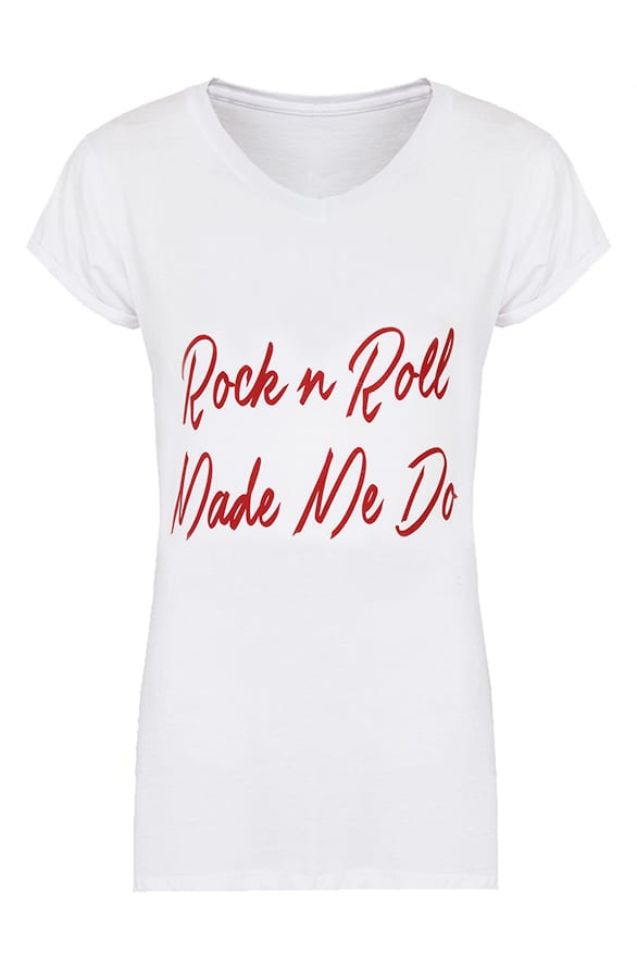 Rock N Roll Top Rood – shoparchief, foto 1