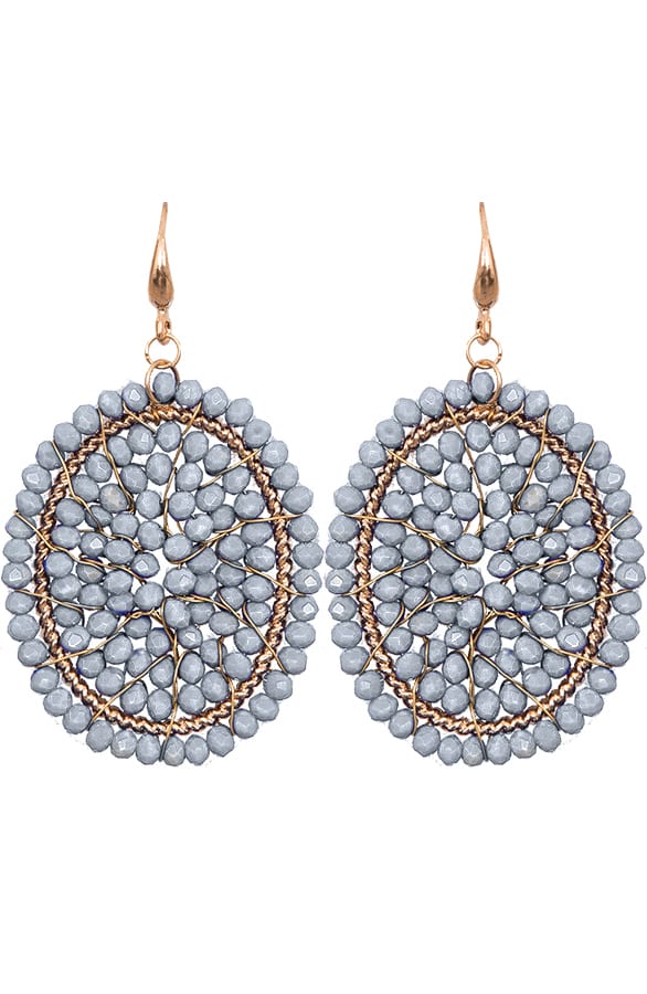 Ultimate Shine Oorbellen Ice Blue – shoparchief, foto 1