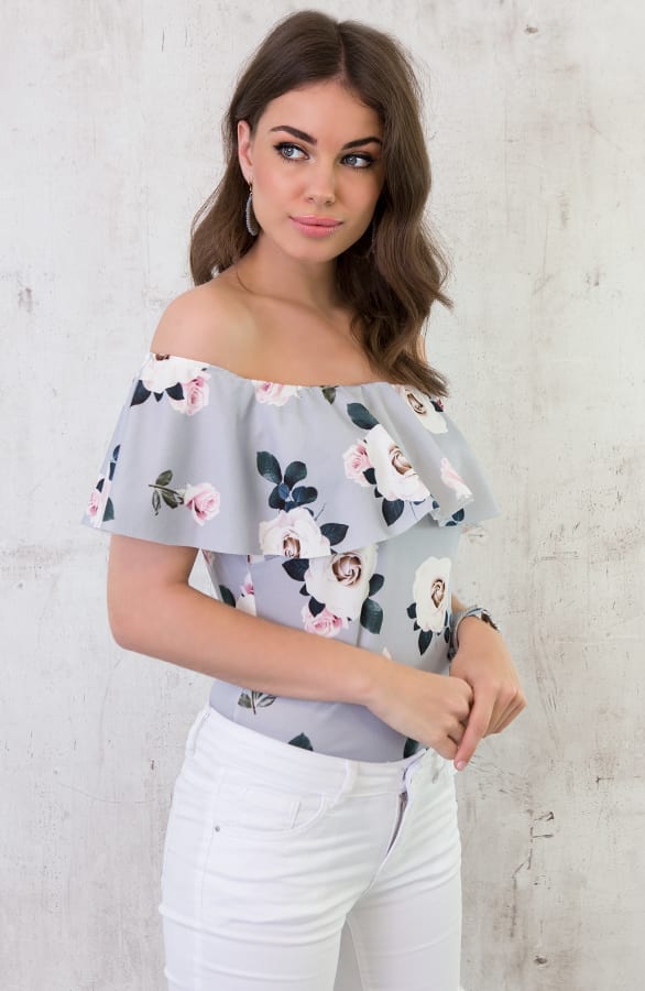 Bloemen Body Ice Grey – shoparchief, foto 4