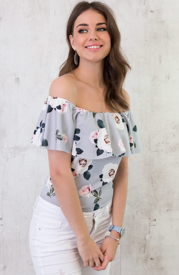 Bloemen Body Ice Grey – shoparchief, foto 3