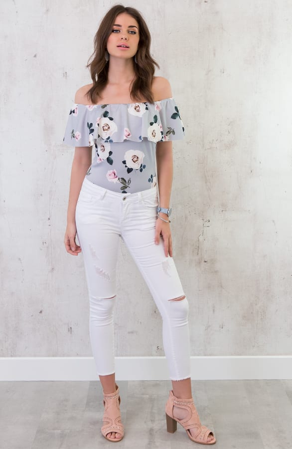 Bloemen Body Ice Grey – shoparchief, foto 5