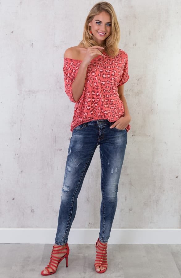 Leopard Tuniek Koraal – shoparchief, foto 5