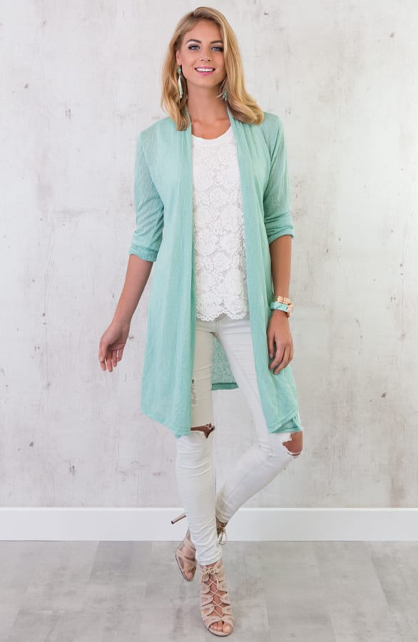 Paradise Stone Oorbellen Groen – shoparchief, foto 6