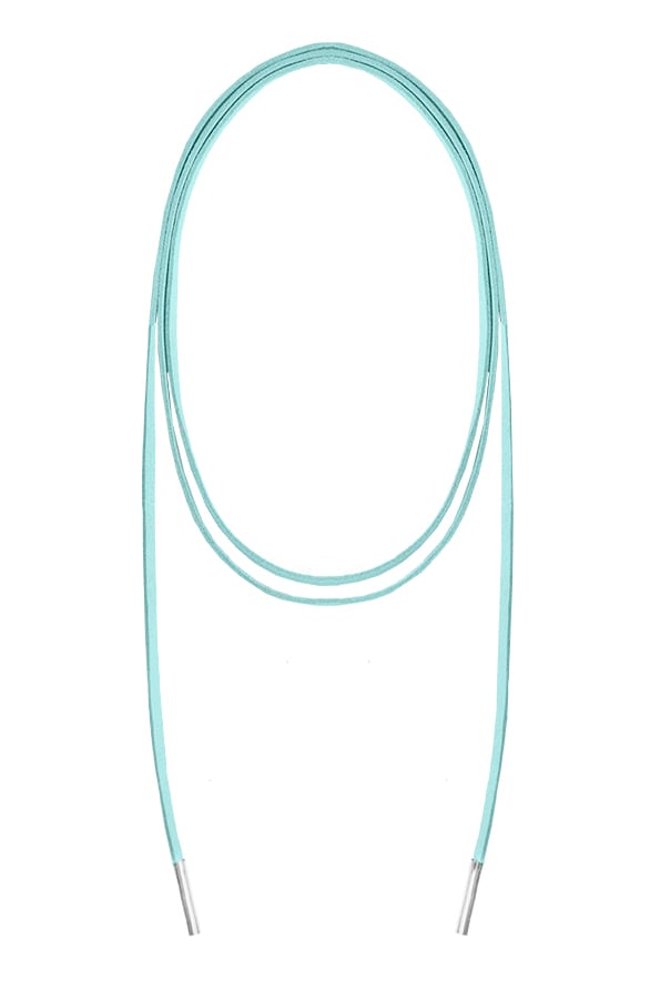 Choker Ketting Suede 2.0 Mint – shoparchief, foto 1