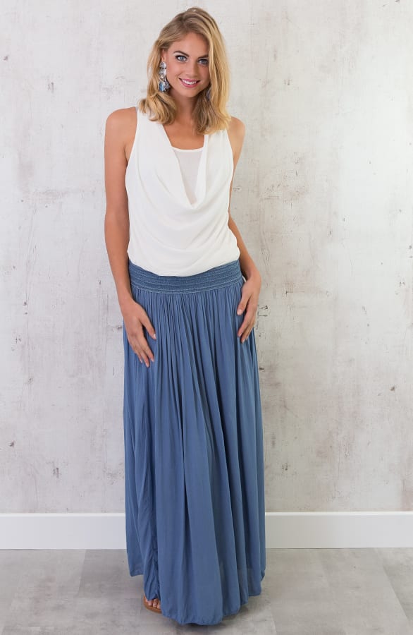 Maxi Rok Blauw – shoparchief, foto 3