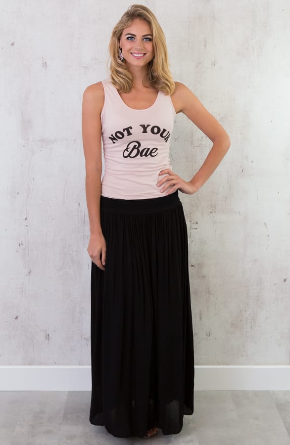 Not Your Bae Top Roze – shoparchief, foto 3