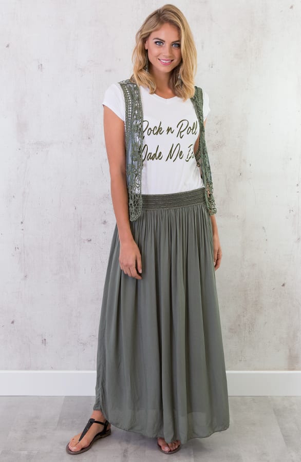 Lace Gilet Army – shoparchief, foto 6