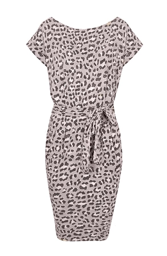 Leopard Jurk Taupe – shoparchief, foto 1