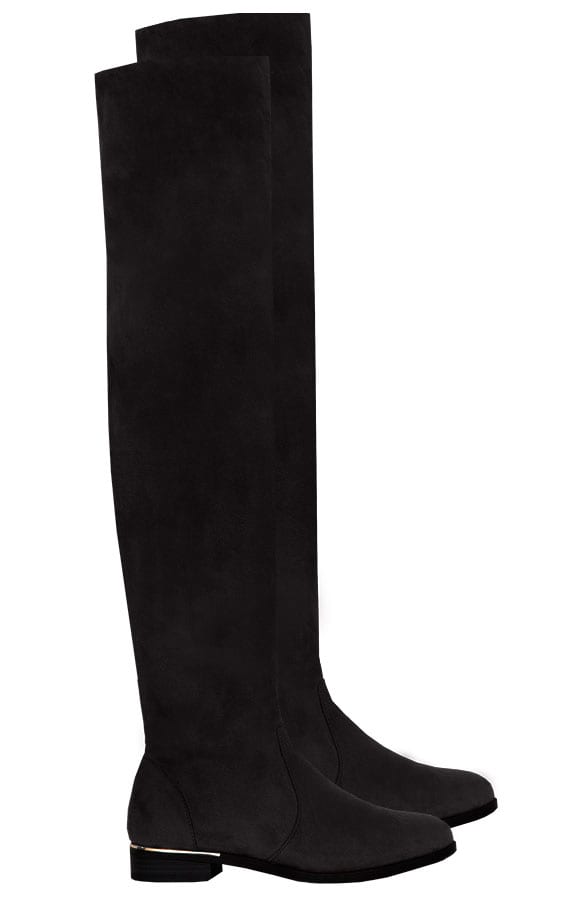 Overknee Laarzen High Exclusive Zwart – shoparchief, foto 1