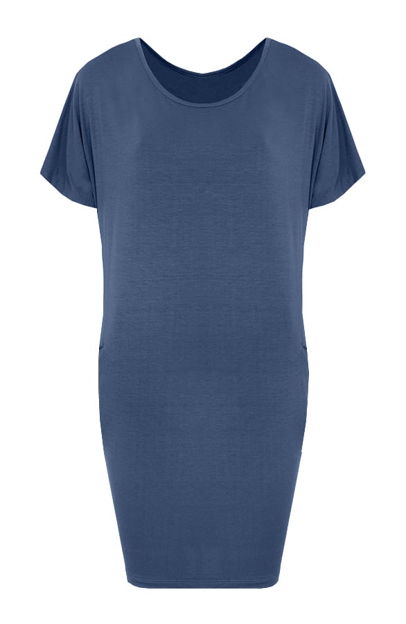 Pocket Tuniek Jeans Blauw – shoparchief, foto 1