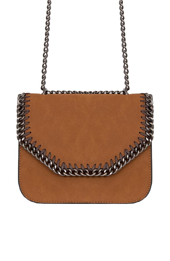 Wanted Chain Bag Cognac – shoparchief, foto 1