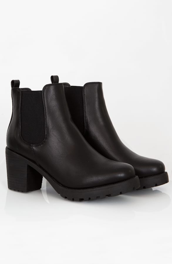 Chelsea Boots Zwart Leer – shoparchief, foto 4