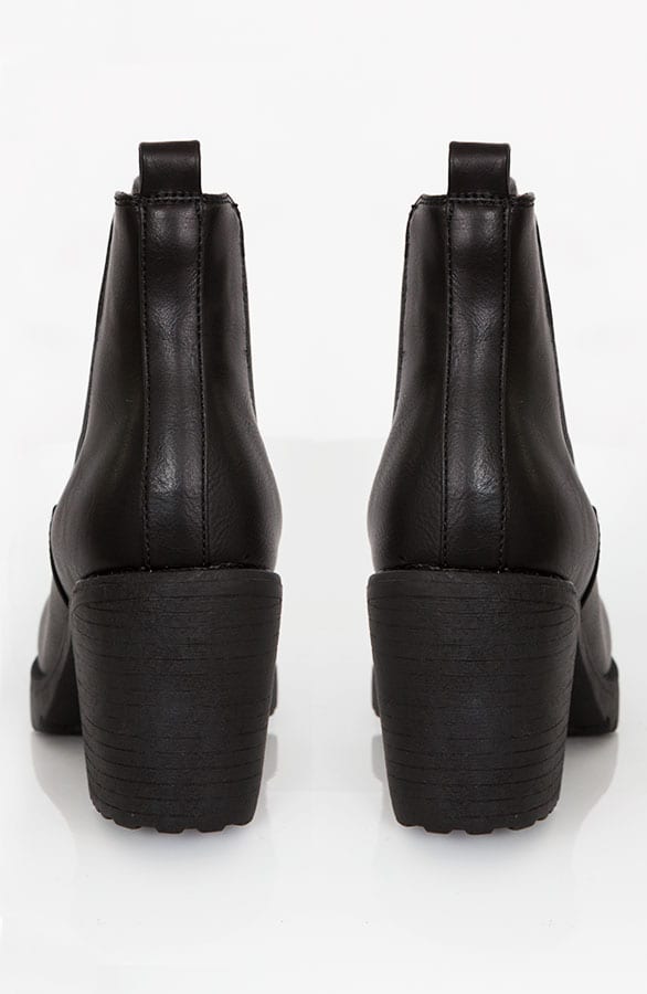 Chelsea Boots Zwart Leer – shoparchief, foto 5