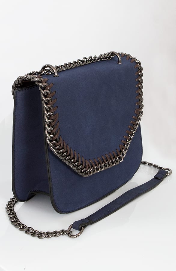 Wanted Chain Bag Navy – shoparchief, foto 2