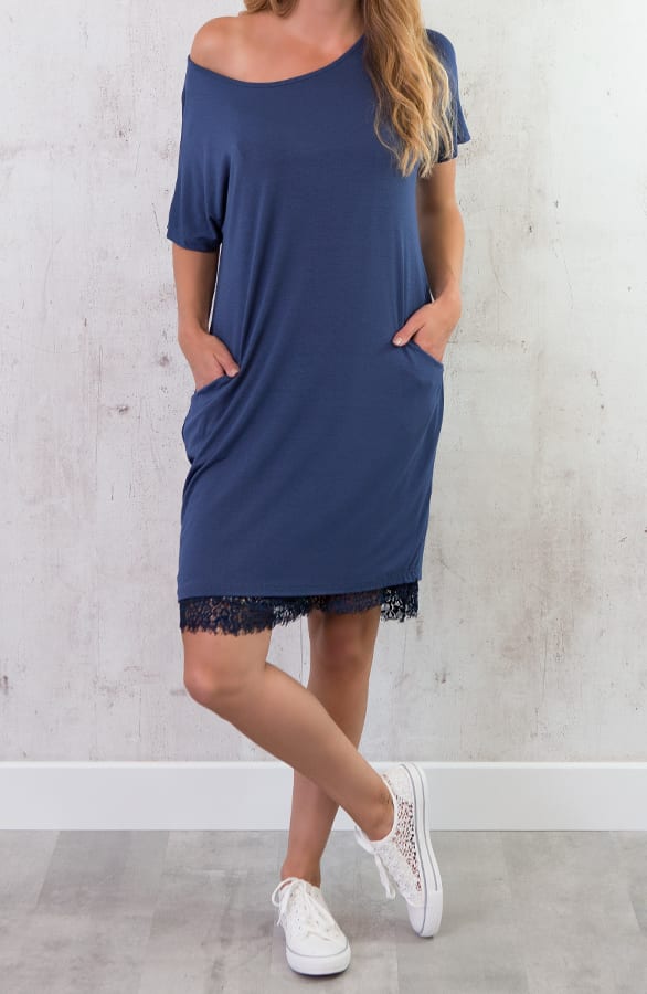 Pocket Tuniek Jeans Blauw – shoparchief, foto 2