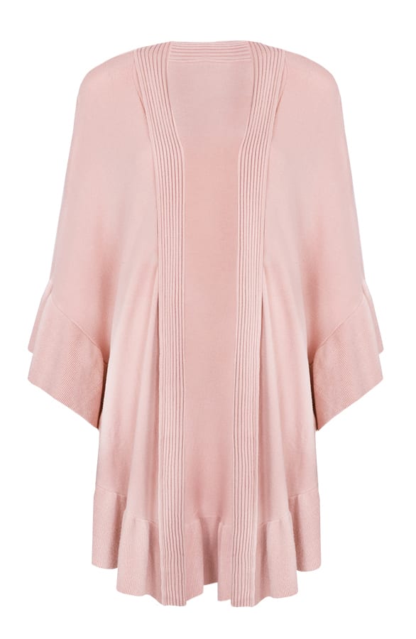 Ruches Omslagdoek Roze – shoparchief, foto 1