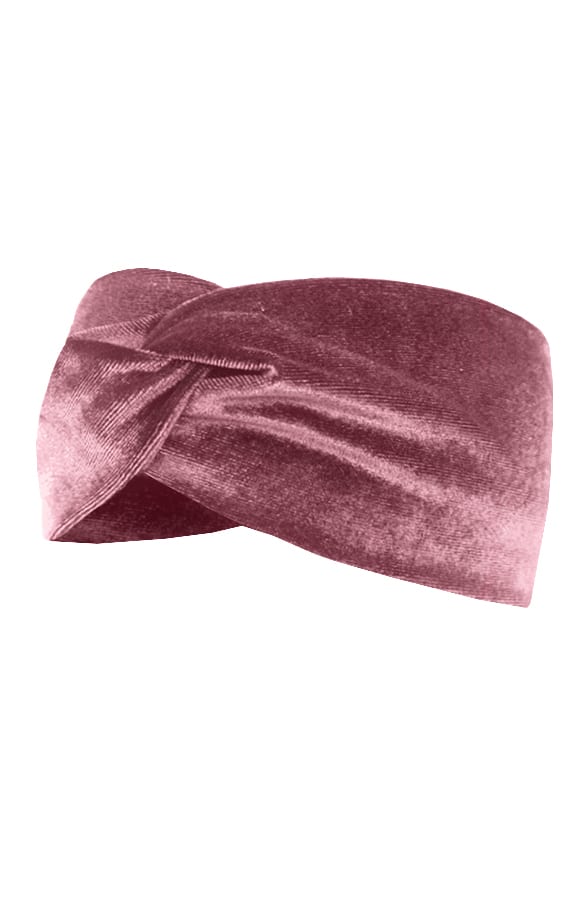 Velvet Haarband Roze – shoparchief, foto 1