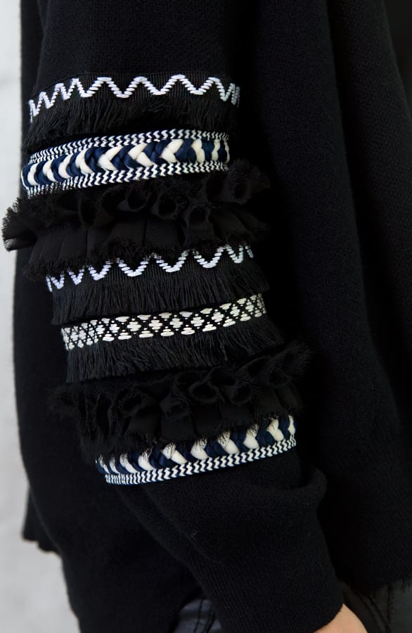 Bohemian Exclusive Zwart Vest – shoparchief, foto 7