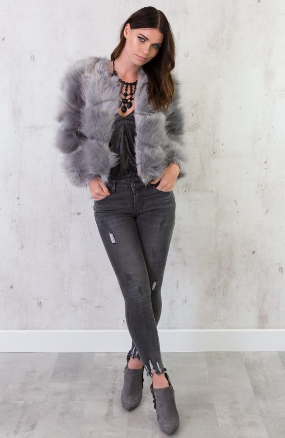 Ultimate Stretch Jeans Grijs – shoparchief, foto 3