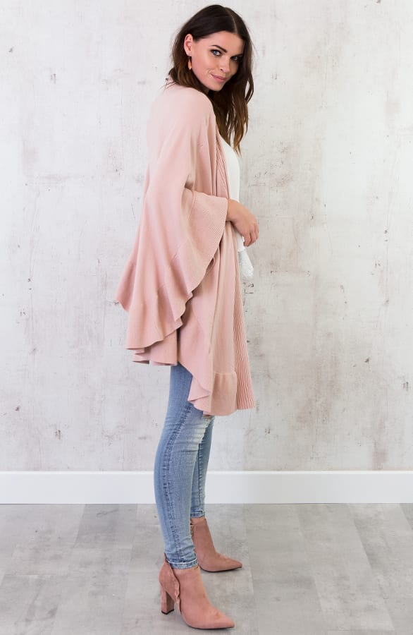 Ruches Omslagdoek Roze – shoparchief, foto 6