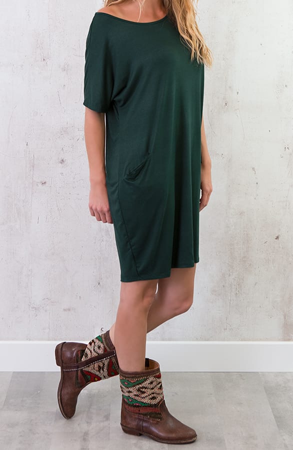 Pocket Tuniek Smaragdgroen – shoparchief, foto 4