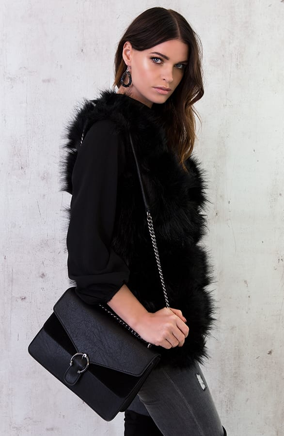 Chain Tas Zwart Exclusive – shoparchief, foto 3