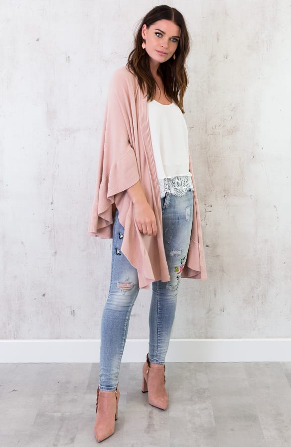 Ruches Omslagdoek Roze – shoparchief, foto 7