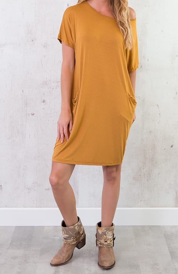 Pocket Tuniek Okergeel – shoparchief, foto 5