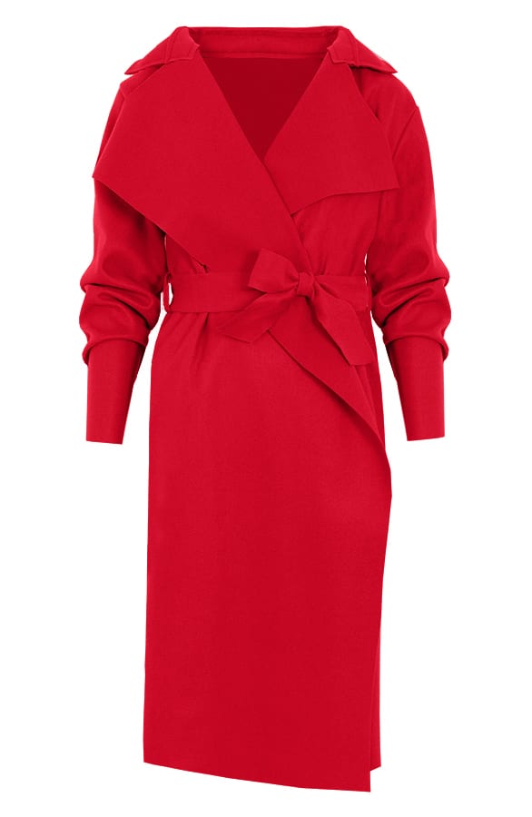 Dream Coat Lang Rood 3.0 – shoparchief, foto 1